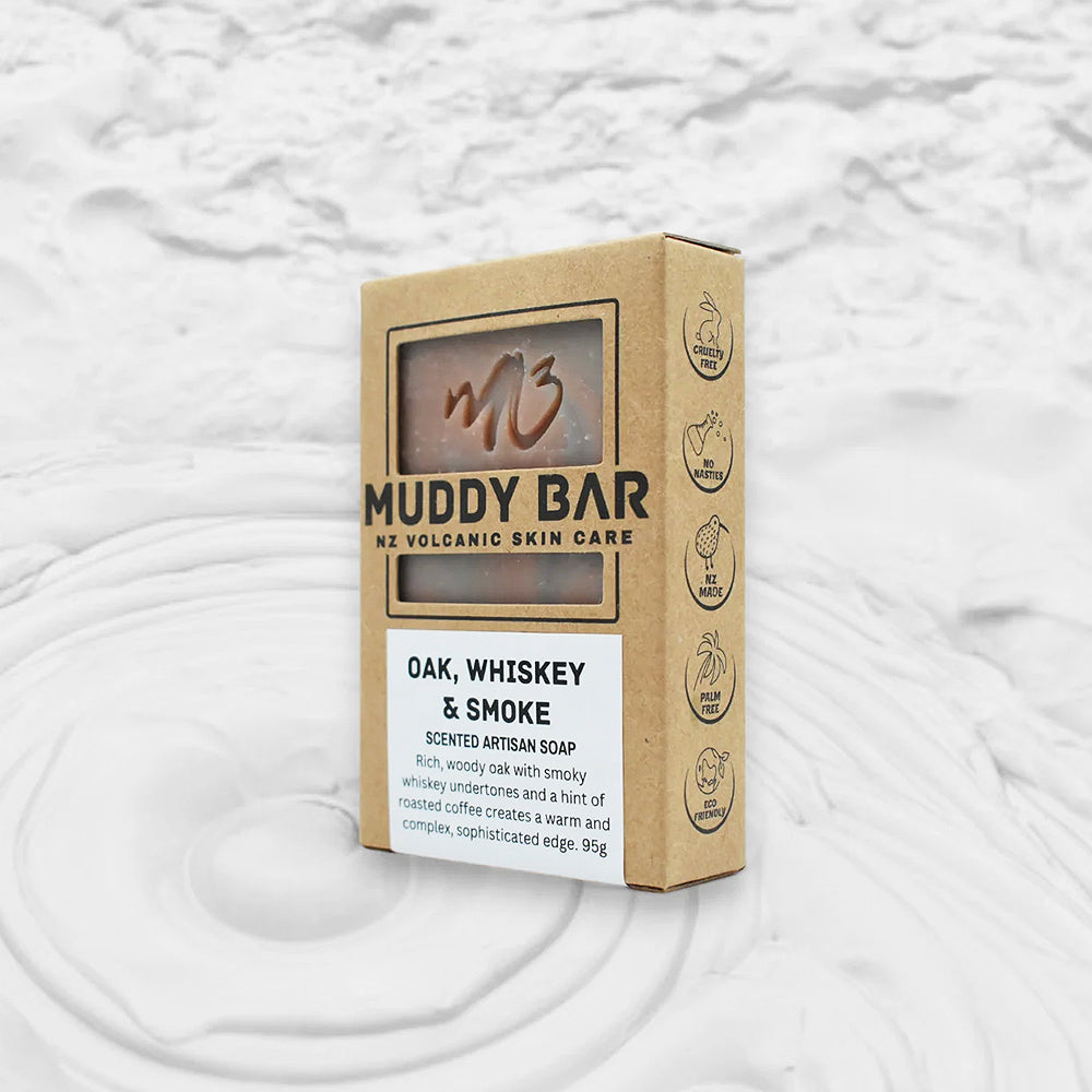 Muddy Bar - 'Oak, Whiskey & Smoke' Soap