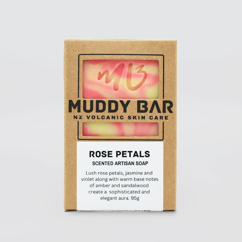 Muddy Bar - 'Rose Petals' Soap