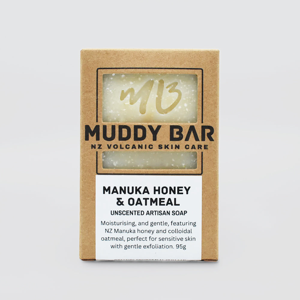 Muddy Bar - 'Manuka Honey & Oatmeal' Soap
