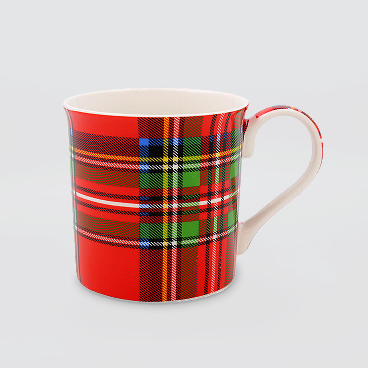 Fine China Tartan Mugs