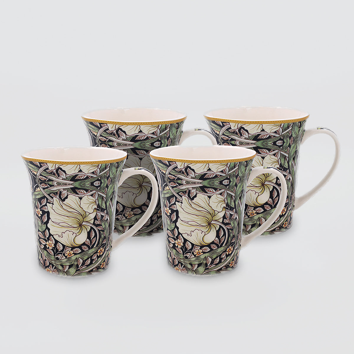 Pimpernel - Fine China Mugs - Set/4