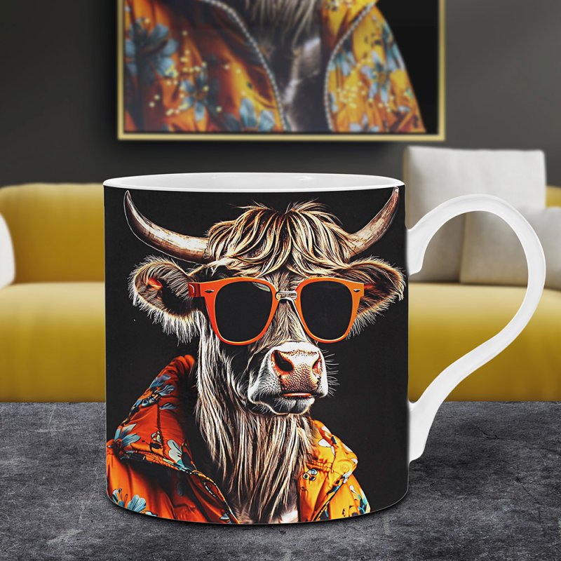 Cool Highland Cow - Mug