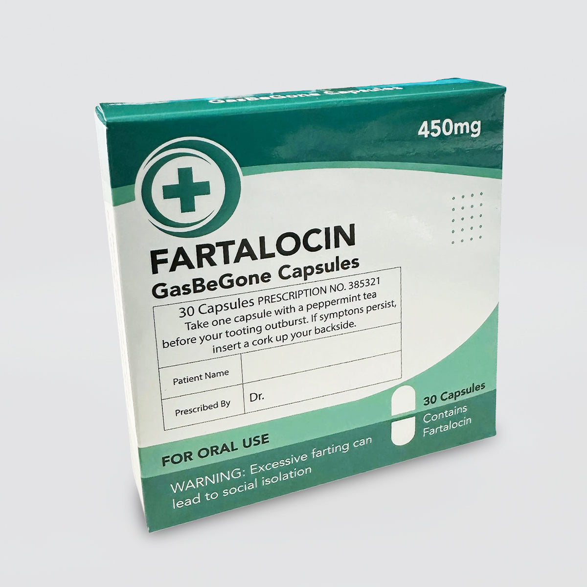 Fartalocin - GasBeGone Candy Capsules