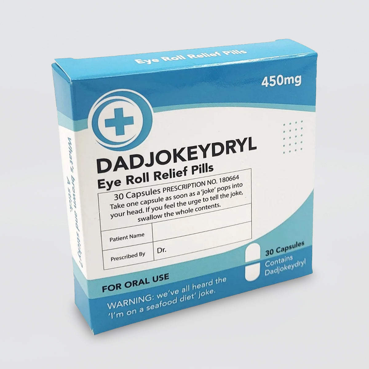 Dadjokeydryl - Eye Roll Relief Candly Capsules