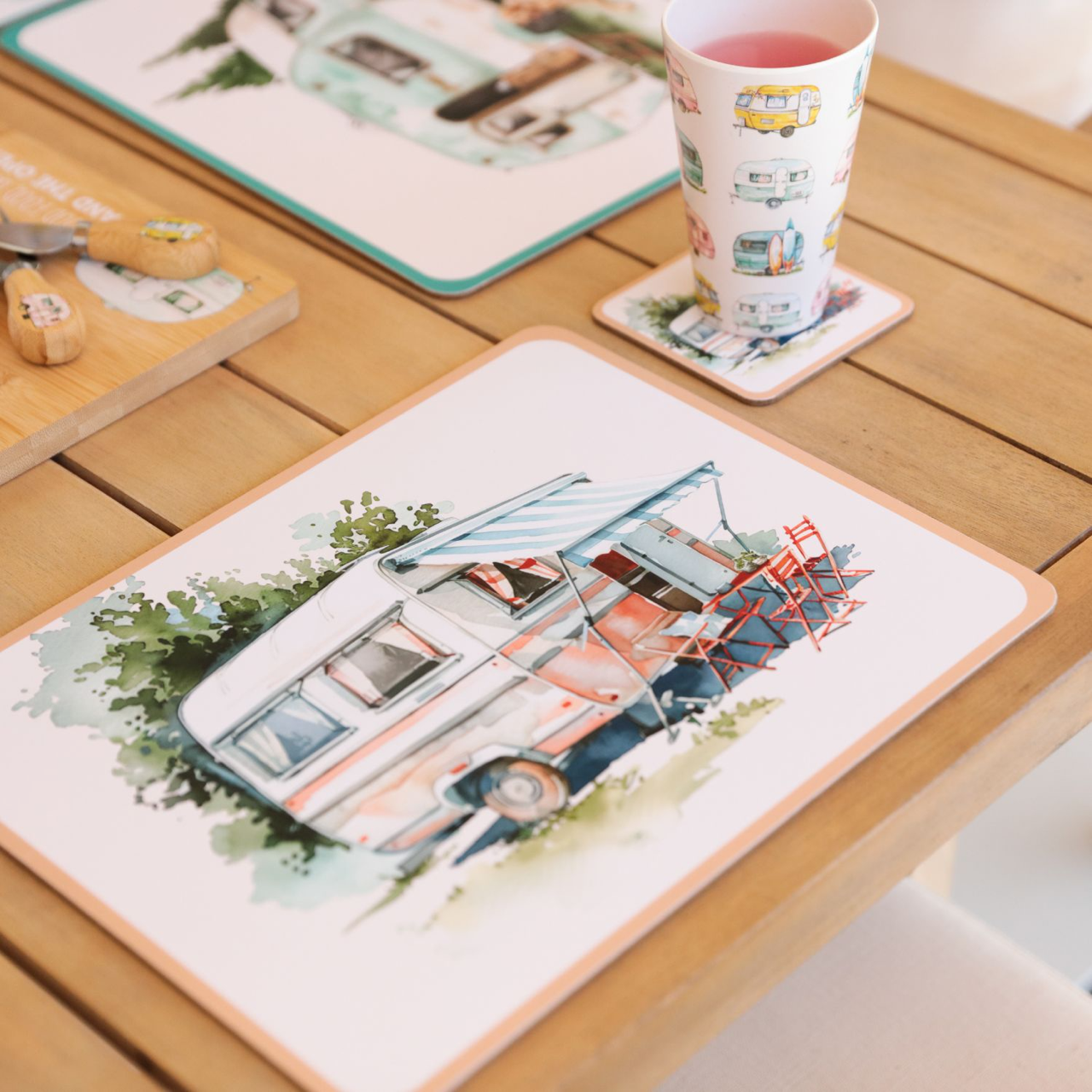 Caravan Placemats - Set/4