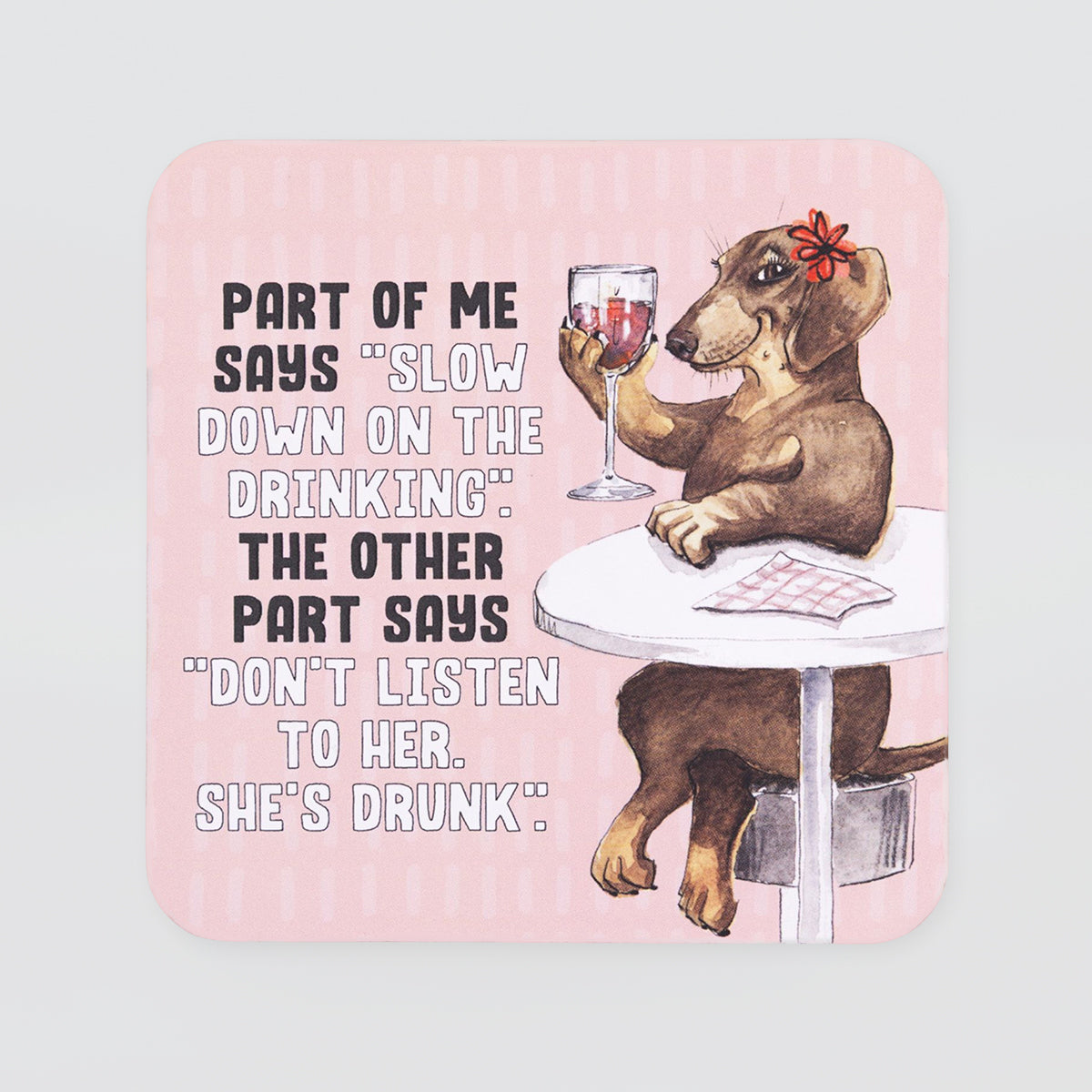 Funny Coaster - 'Drunk'