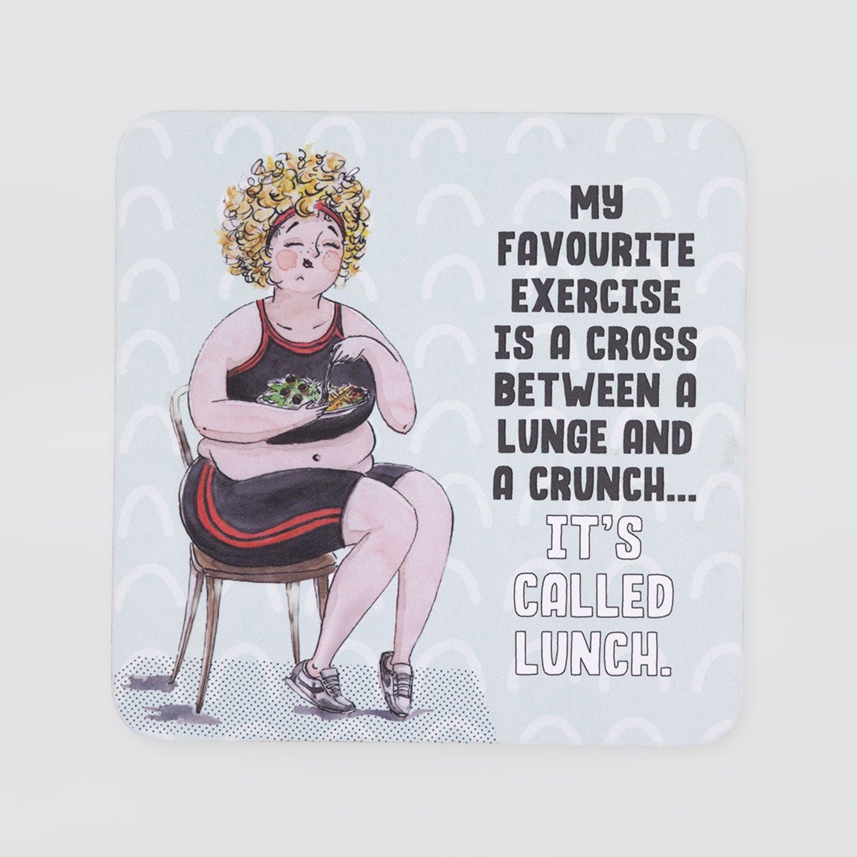 Funny Coaster - 'Lunch'