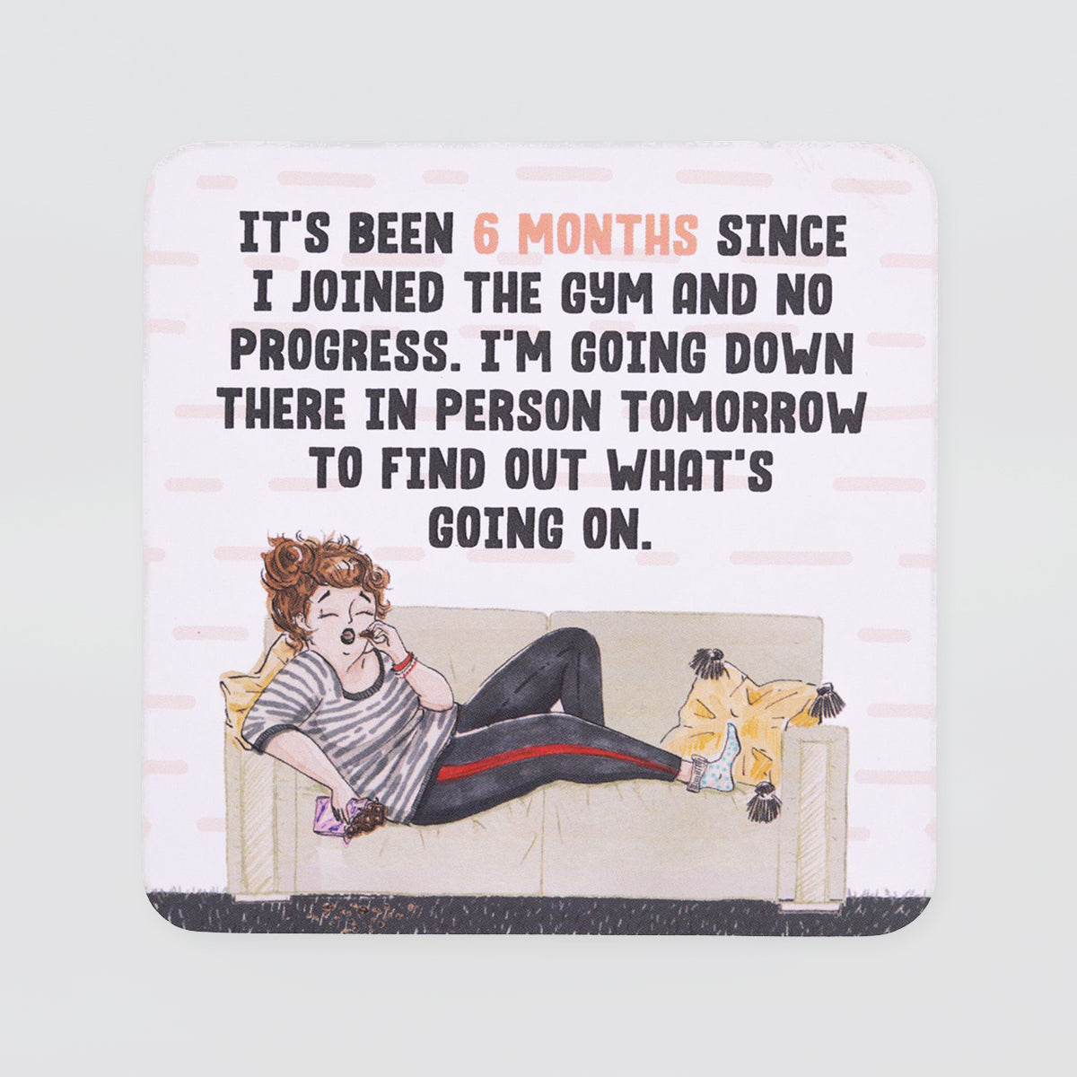 Funny Coaster - 'Gym'