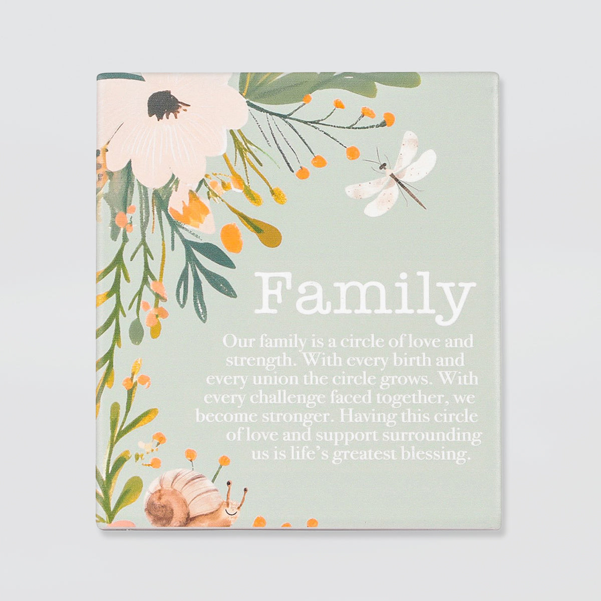 Cottage Grove - 'Family' Plaque