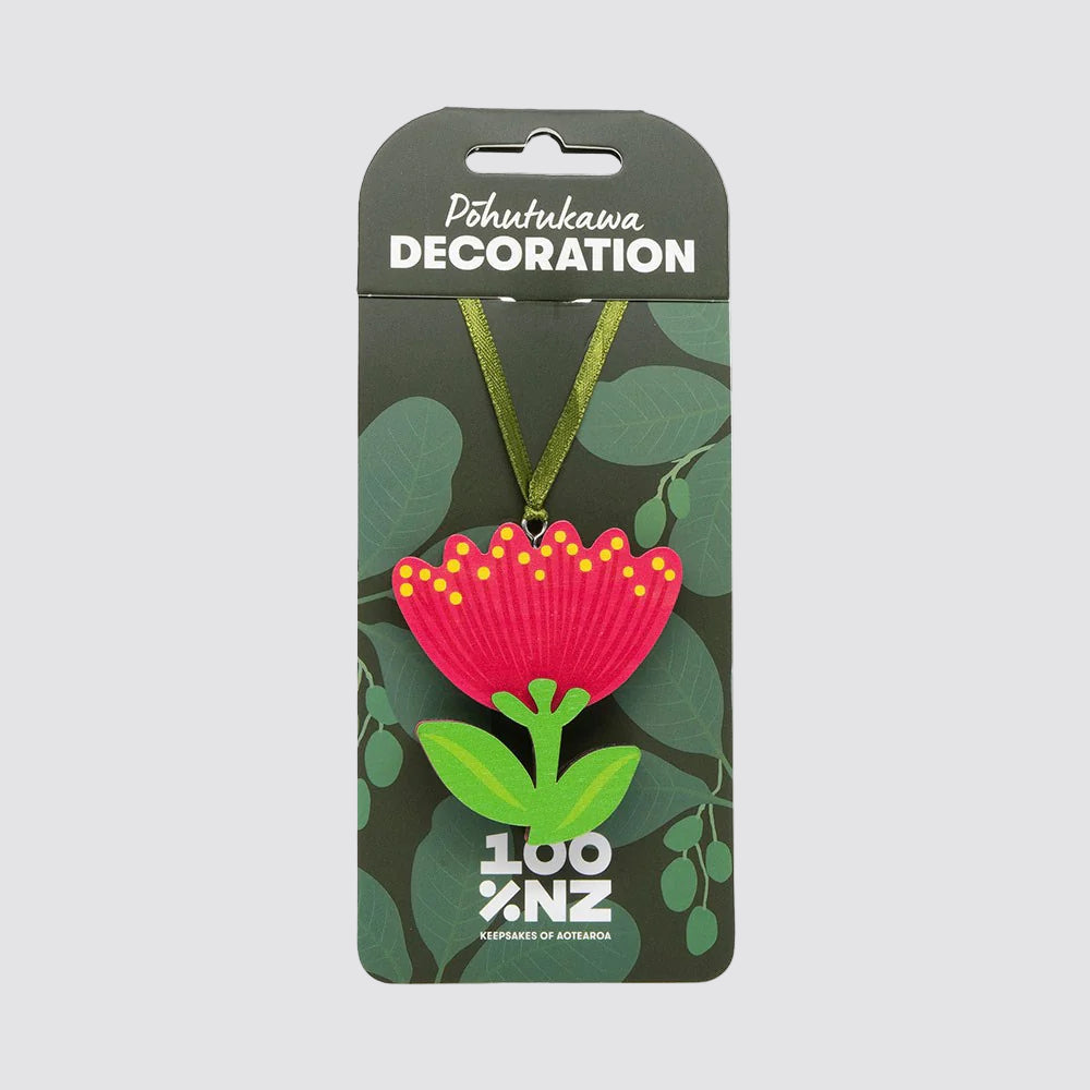 NZ Christmas Wooden Baubles