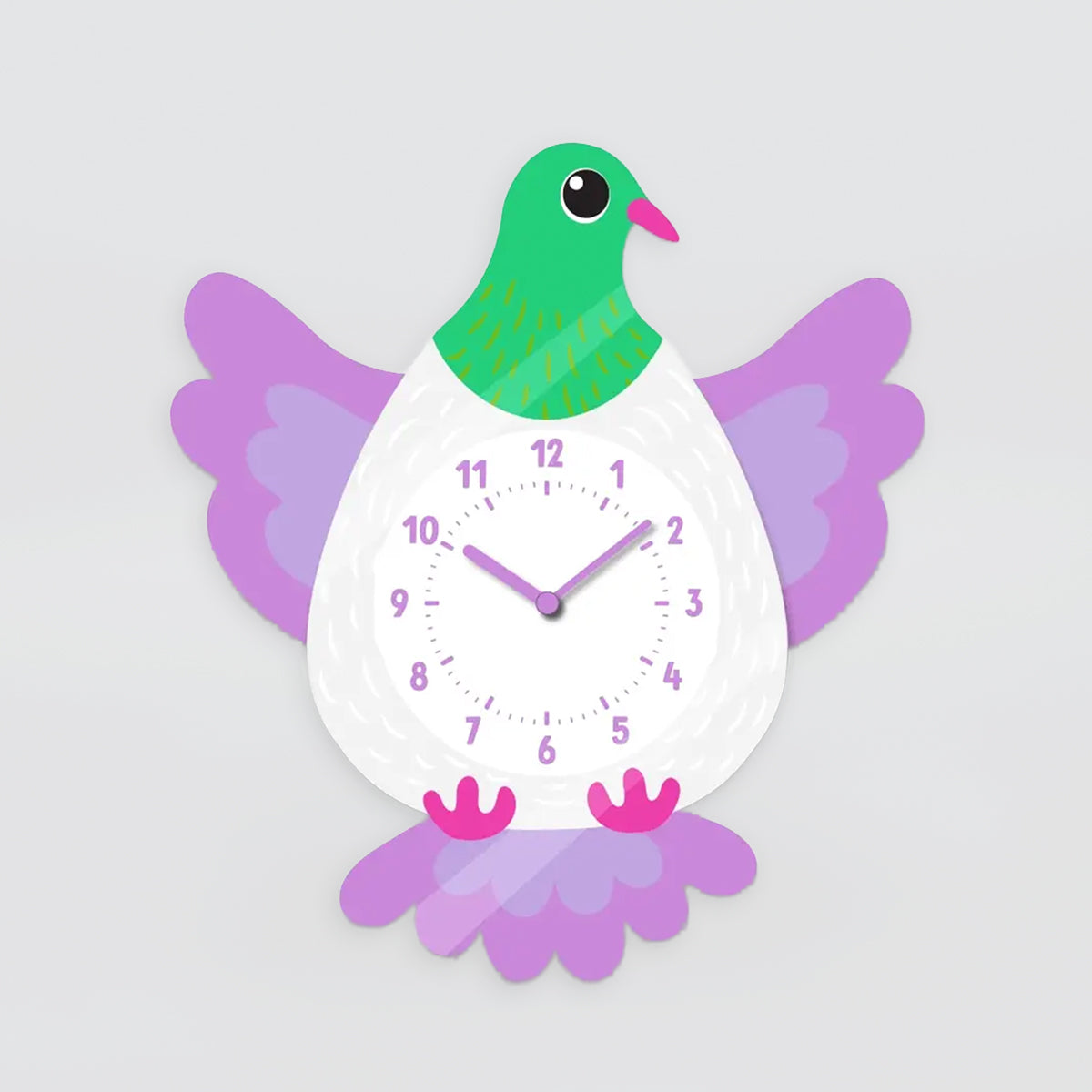 Wobble Clock - 'Kura Kereru'