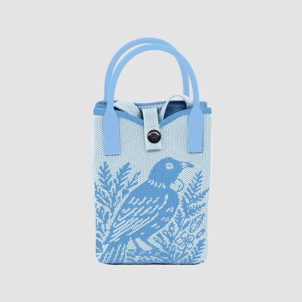 NZ Native Bird Woodcut Crossbody Bags