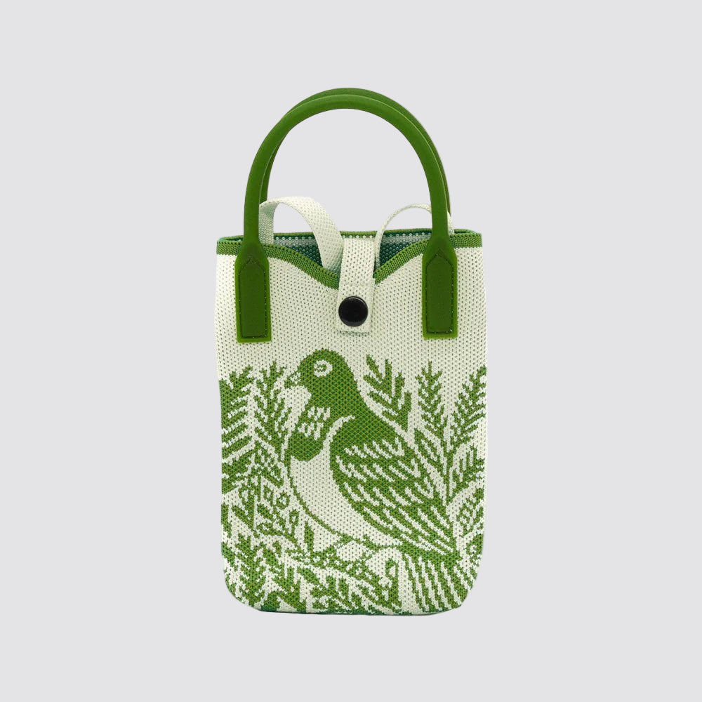 NZ Native Bird Woodcut Crossbody Bags