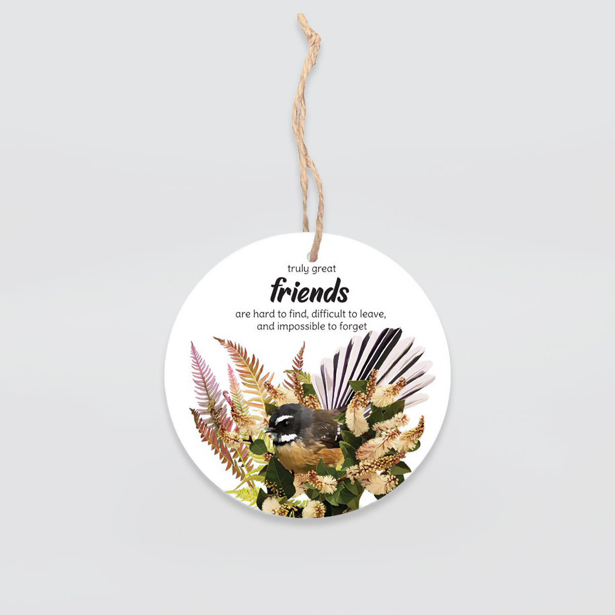 Hanging Discs - 'Friends Fantails'
