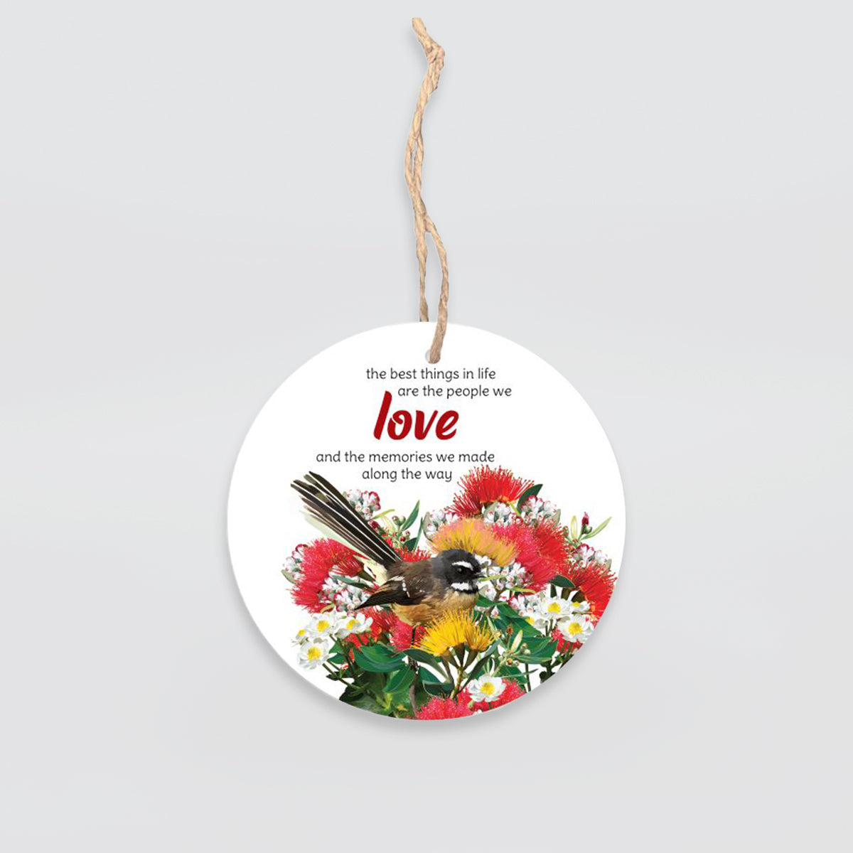 Hanging Discs - 'Love Fantail'