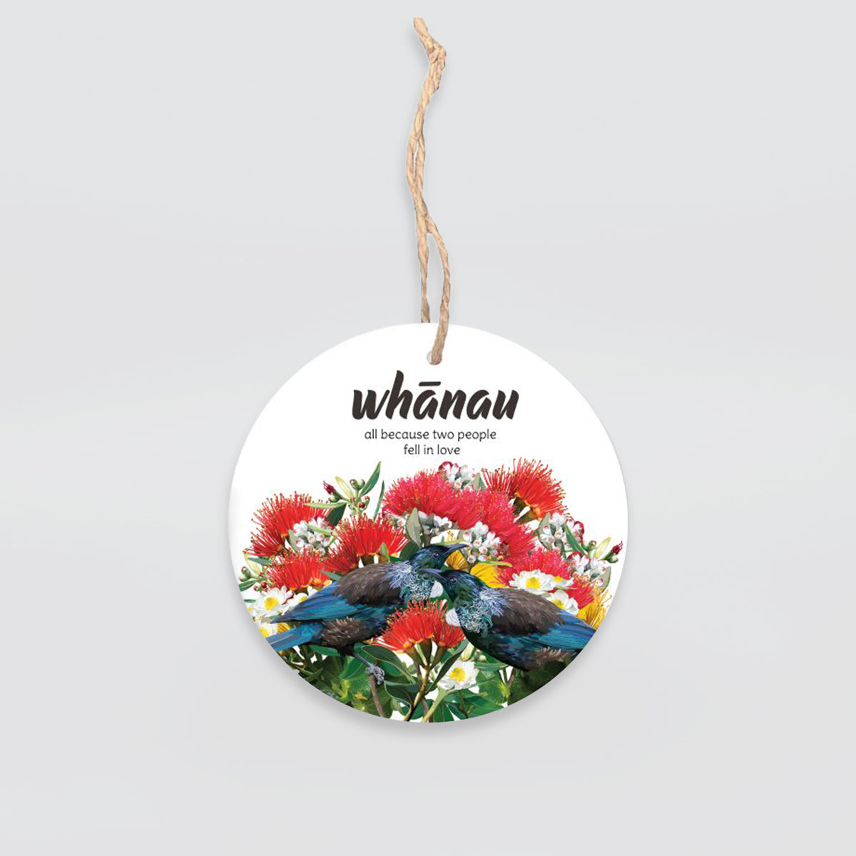 Hanging Discs - 'Whanau Tuis'