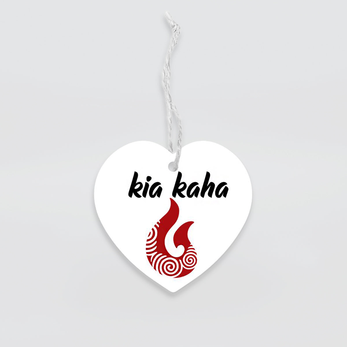 Hanging Heart - 'Kia Kaha'