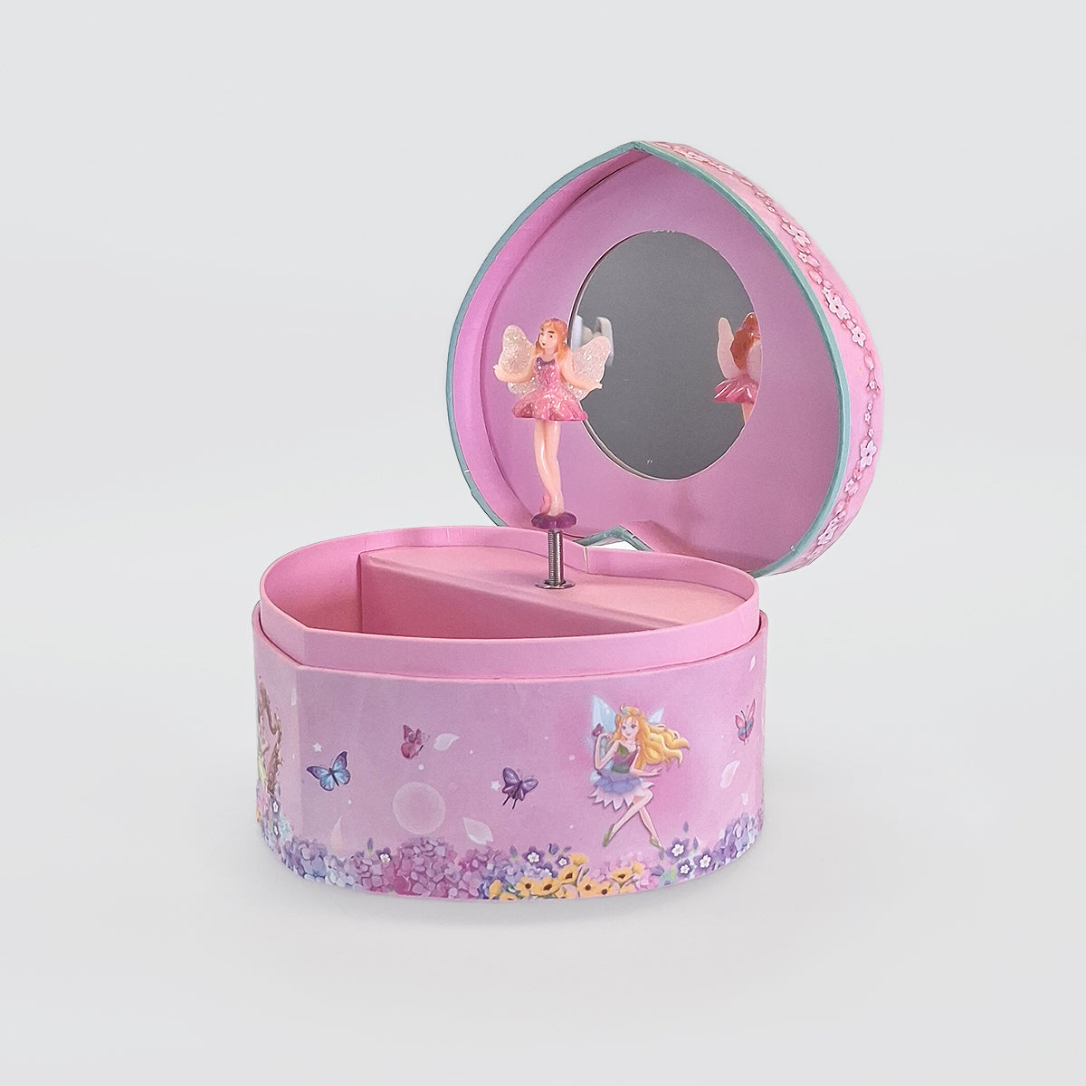 Heart Music Box - 'Fairy Pink'