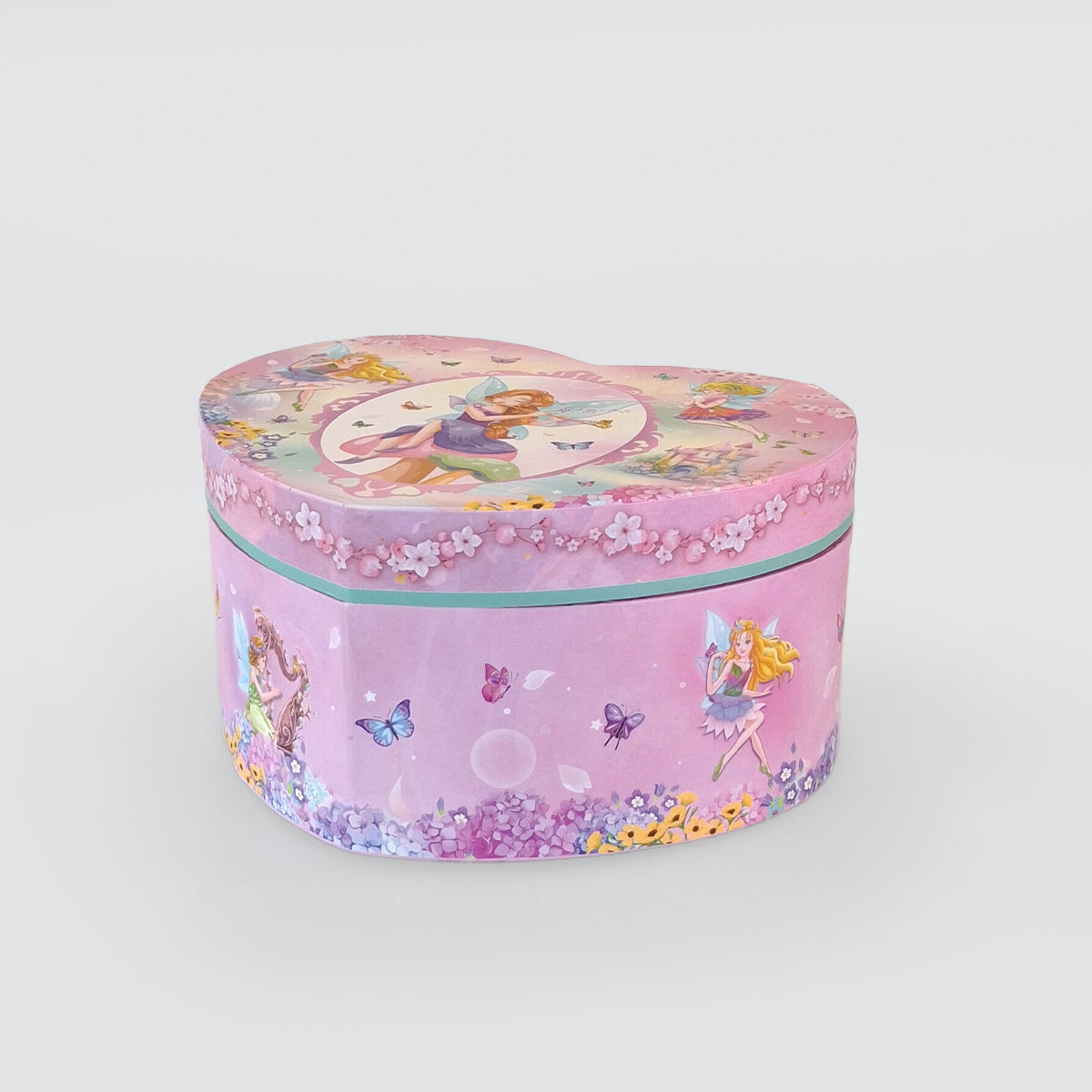 Heart Music Box - 'Fairy Pink'