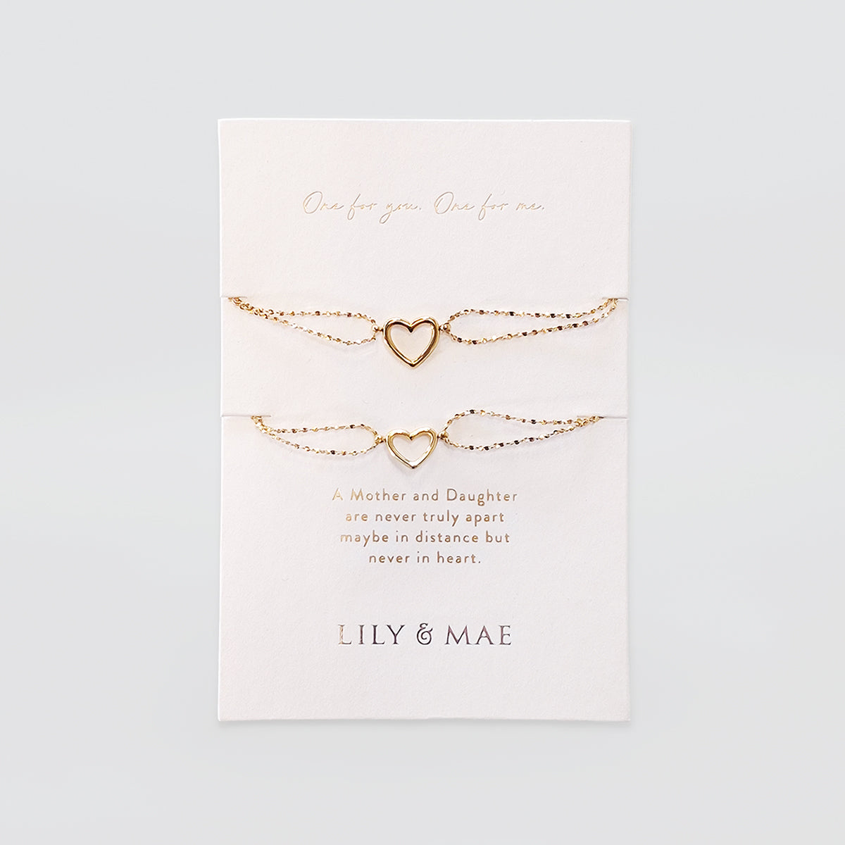 Lilly&Mae - 'Mother & Daughter' Matching Bracelets