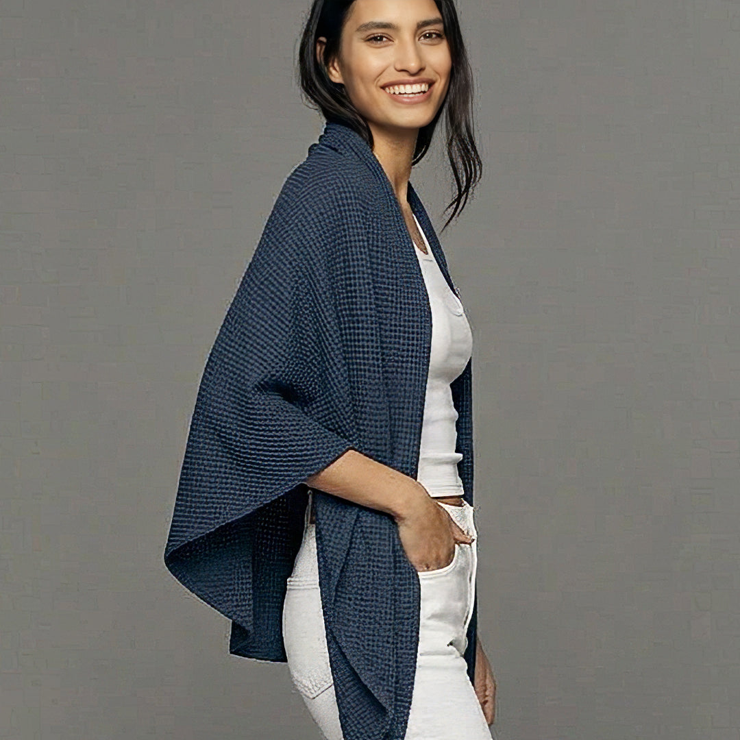 Tie Through Knitted Wraps
