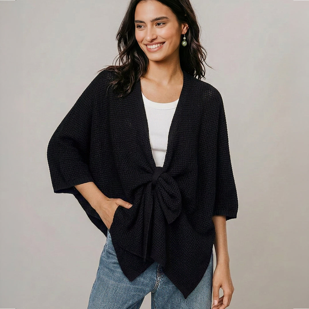 Tie Through Knitted Wraps