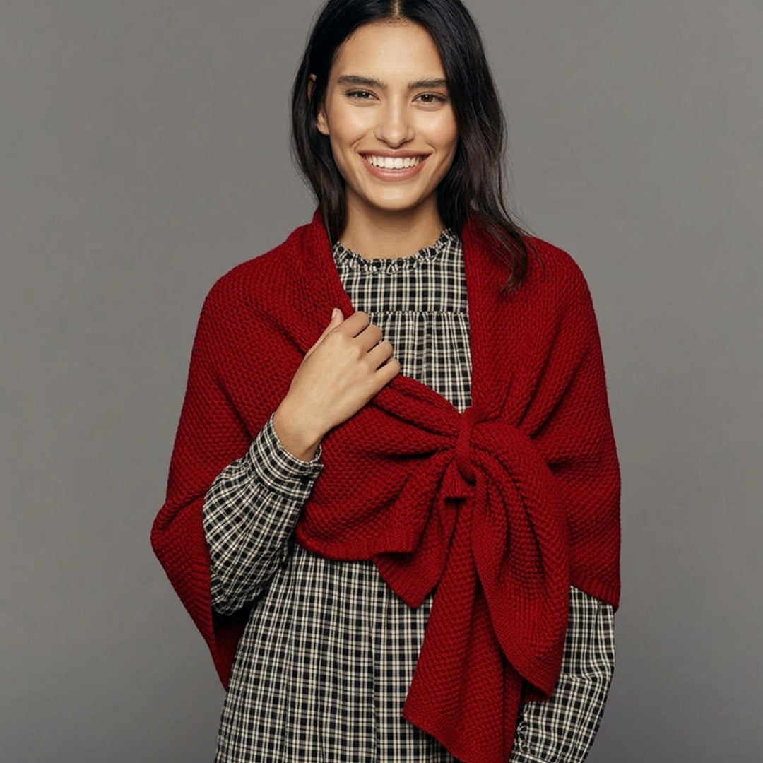Tie Through Knitted Wraps