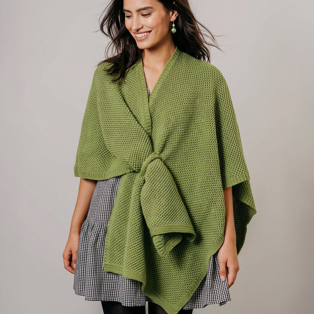 Tie Through Knitted Wraps