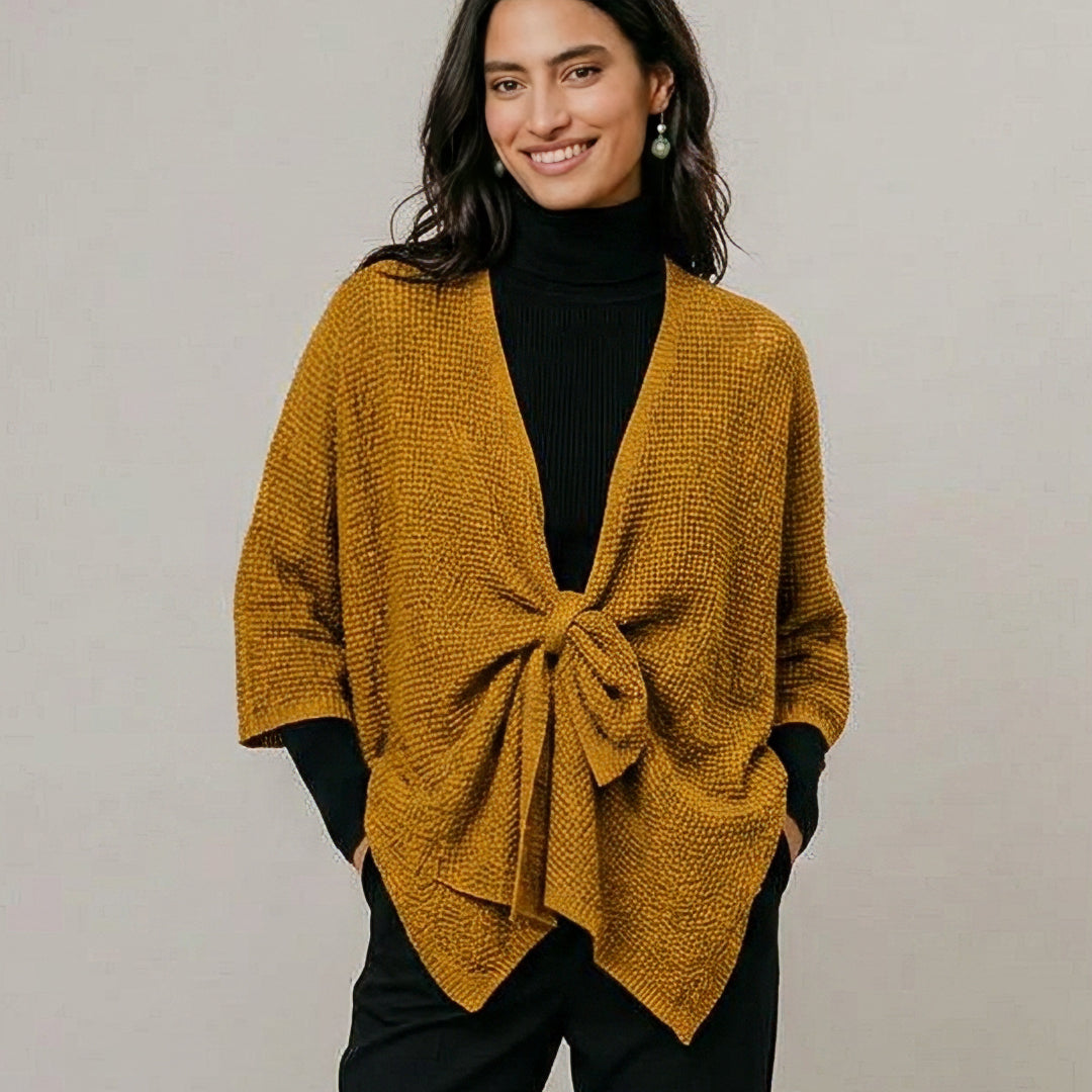 Tie Through Knitted Wraps