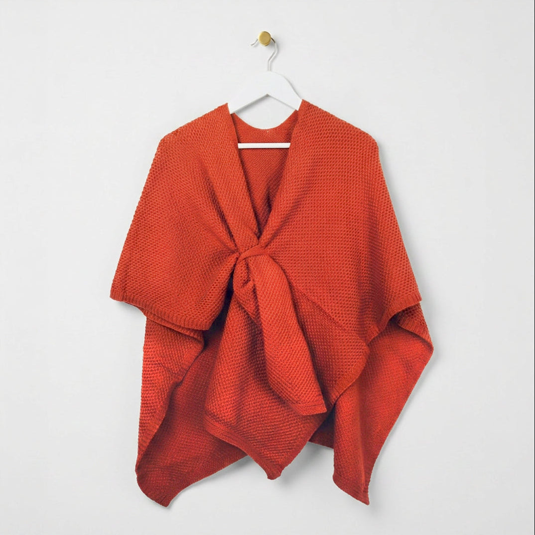 Tie Through Knitted Wraps