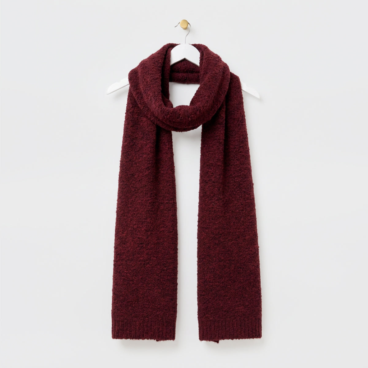Plain Knitted Winter Scarves
