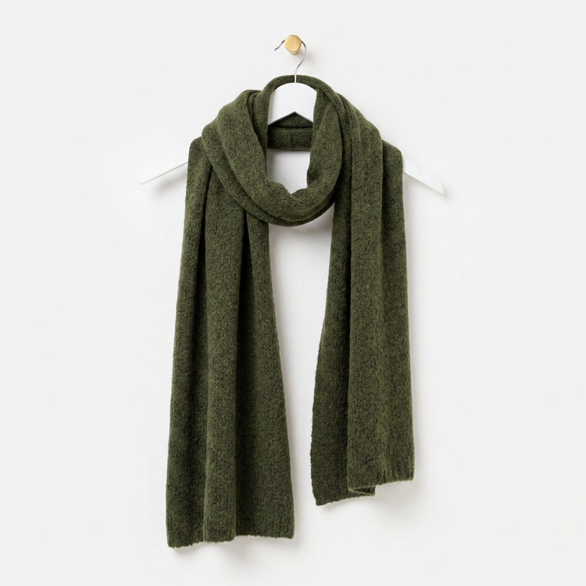 Plain Knitted Winter Scarves