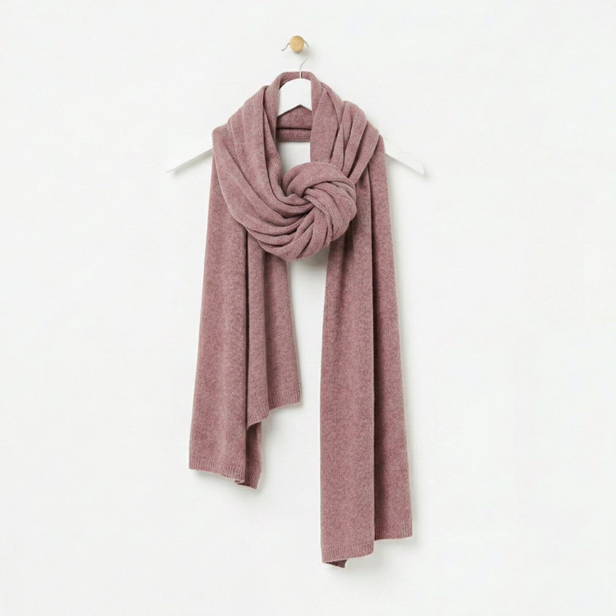 Plain Knitted Winter Scarves
