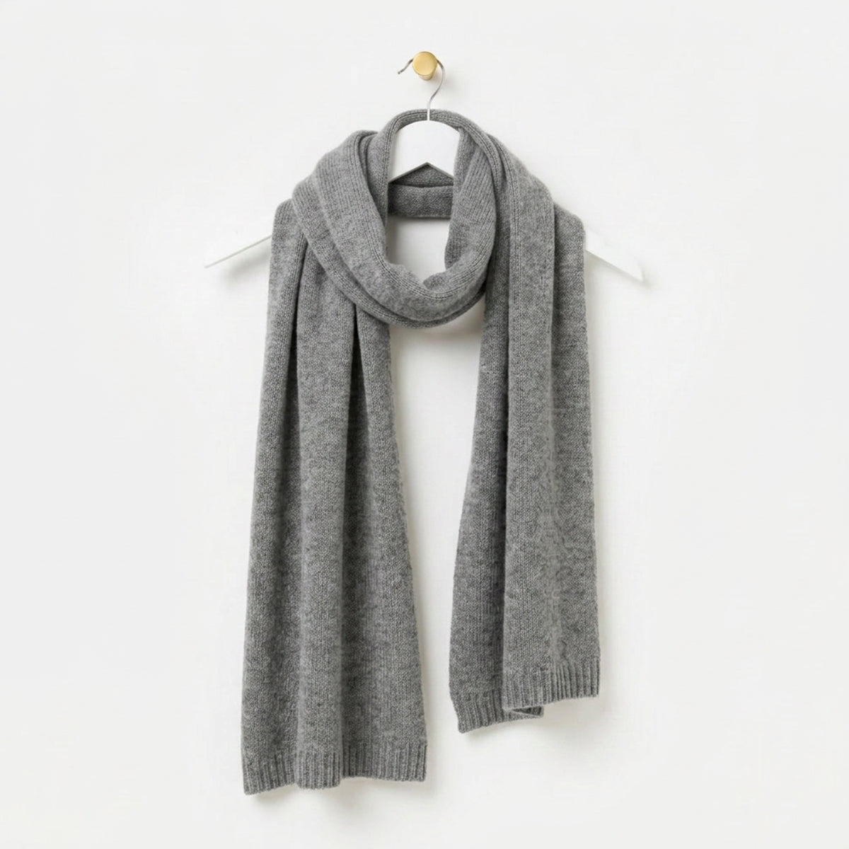 Plain Knitted Winter Scarves