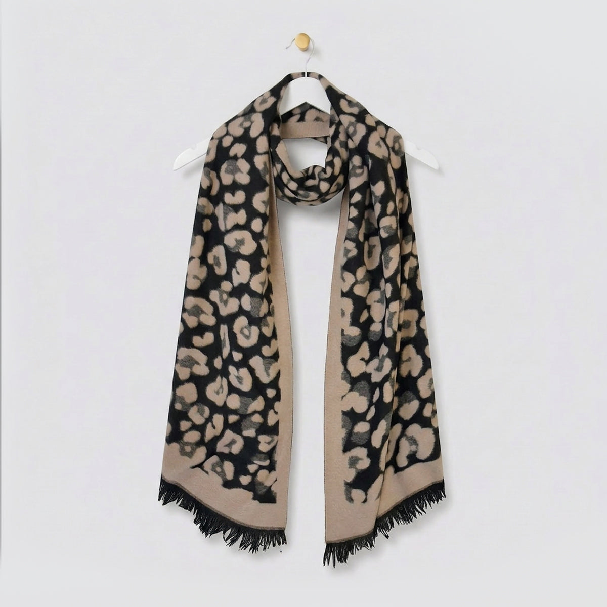 Leopard Spot Winter Scarf