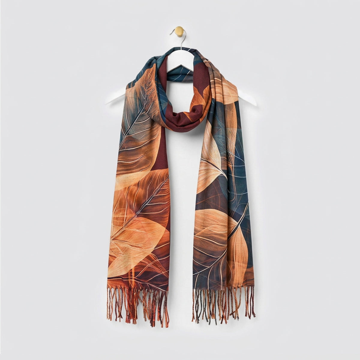 Winter 'Leaves' Scarves