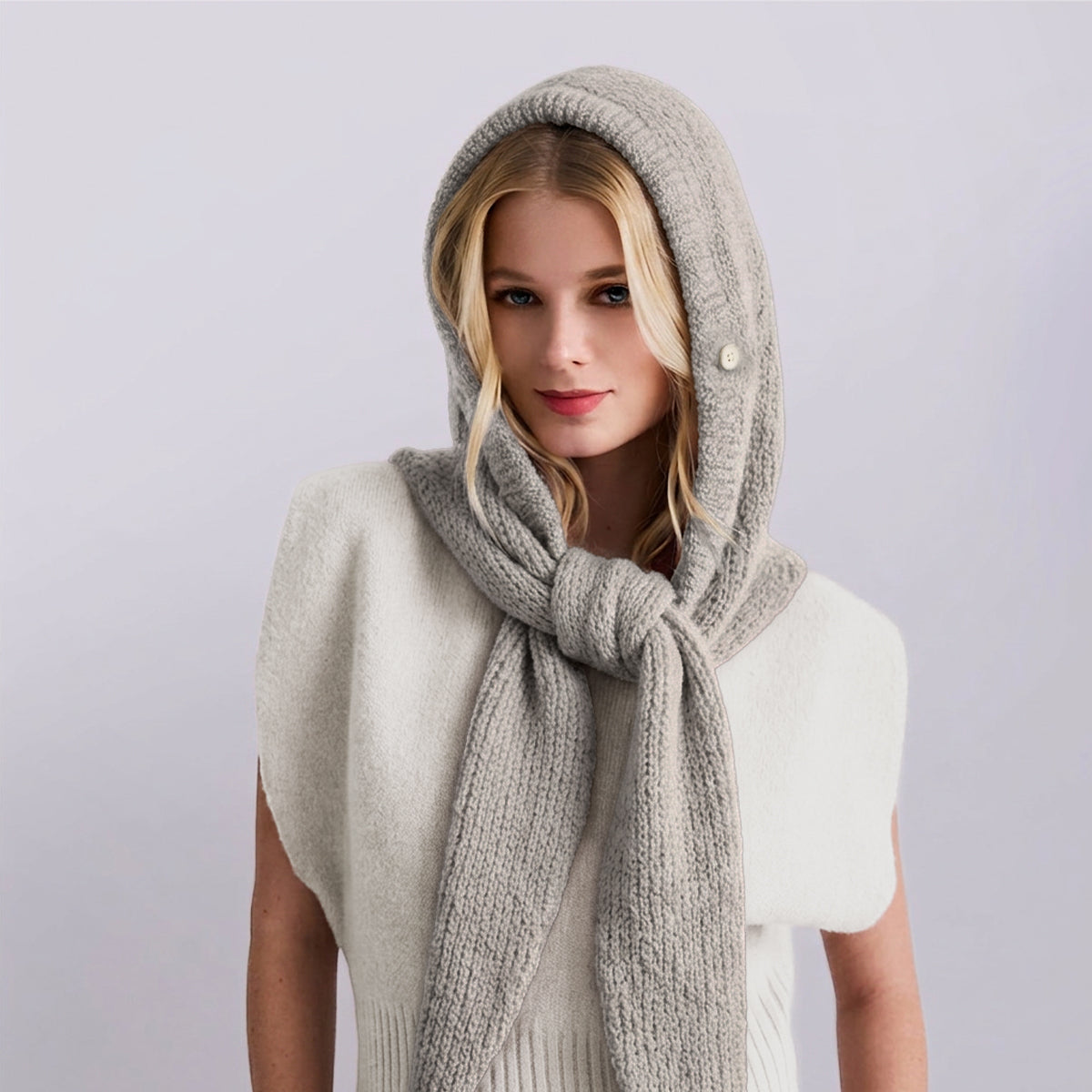 Mohair Hood Scarves