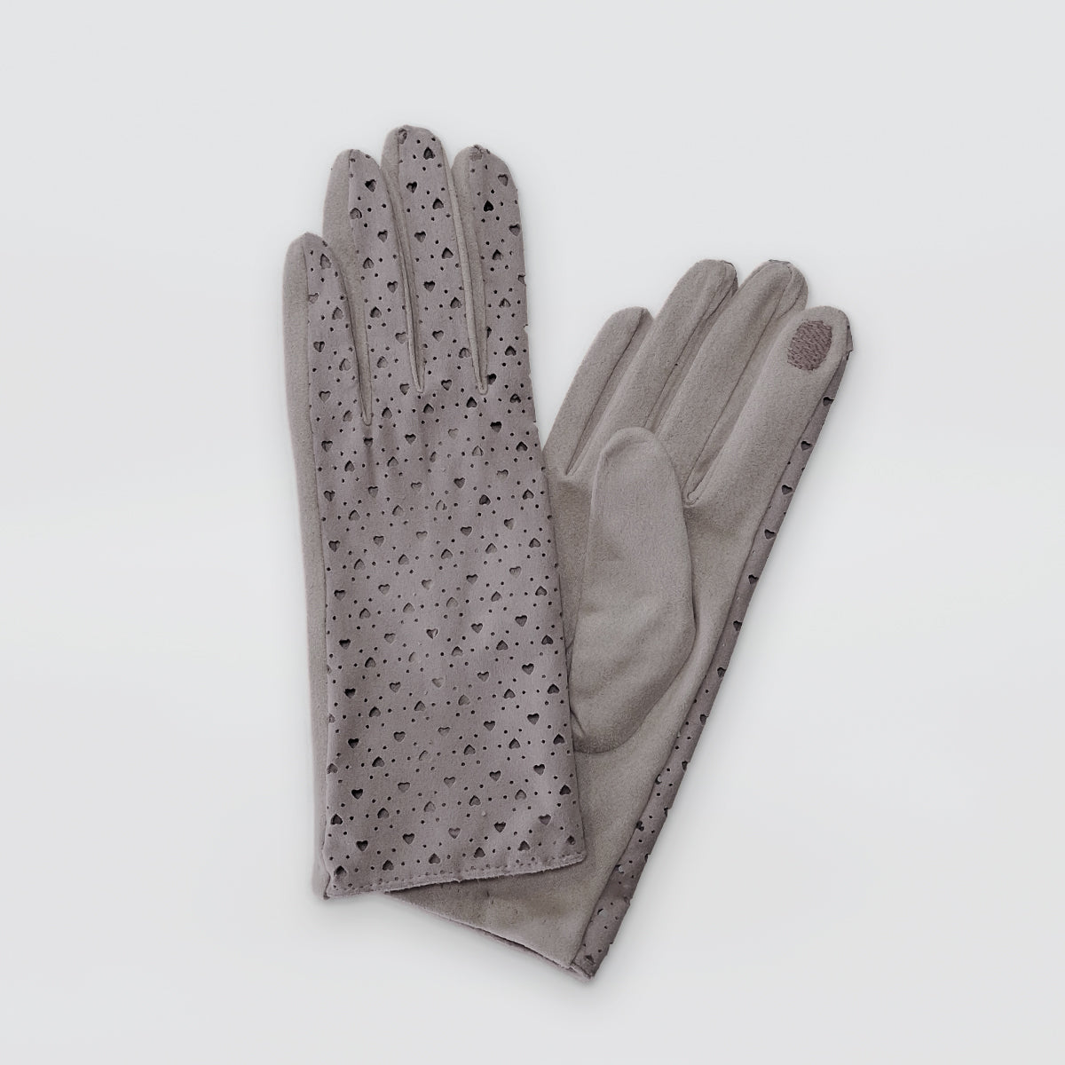 Heart Cutwork Gloves