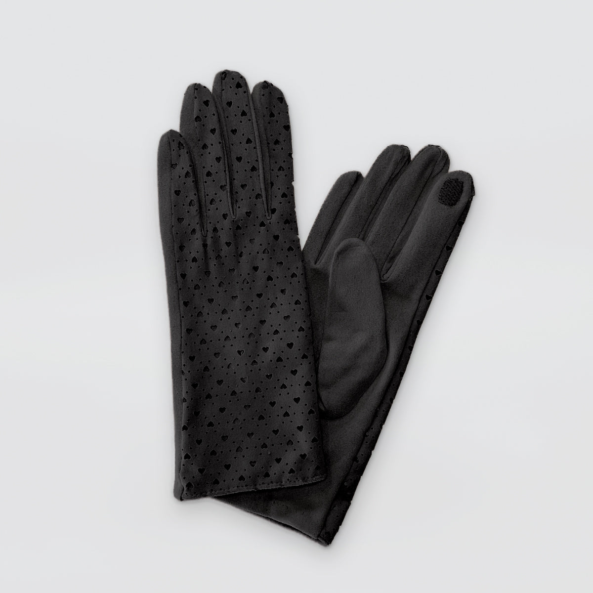 Heart Cutwork Gloves
