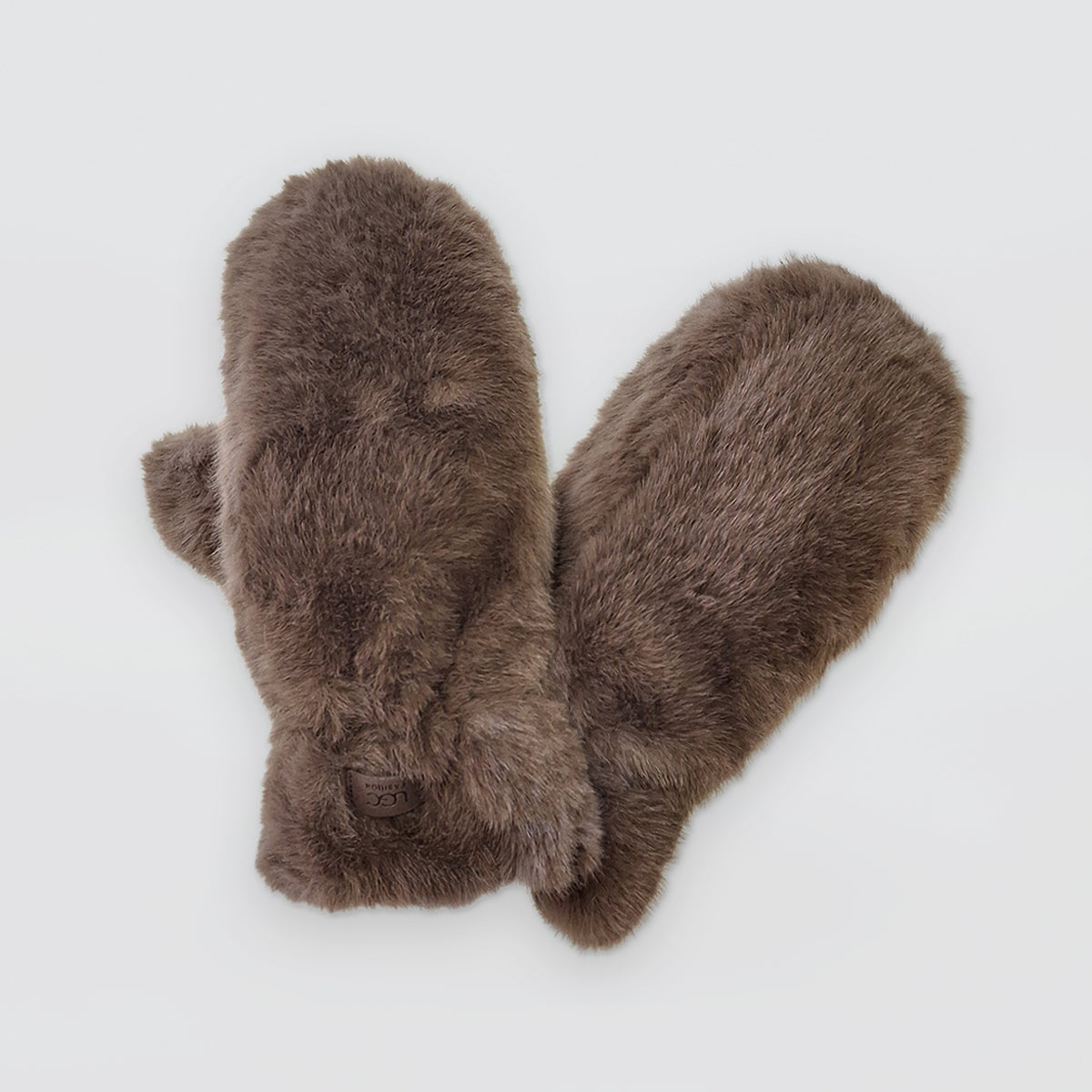 Faux Fur Mitts