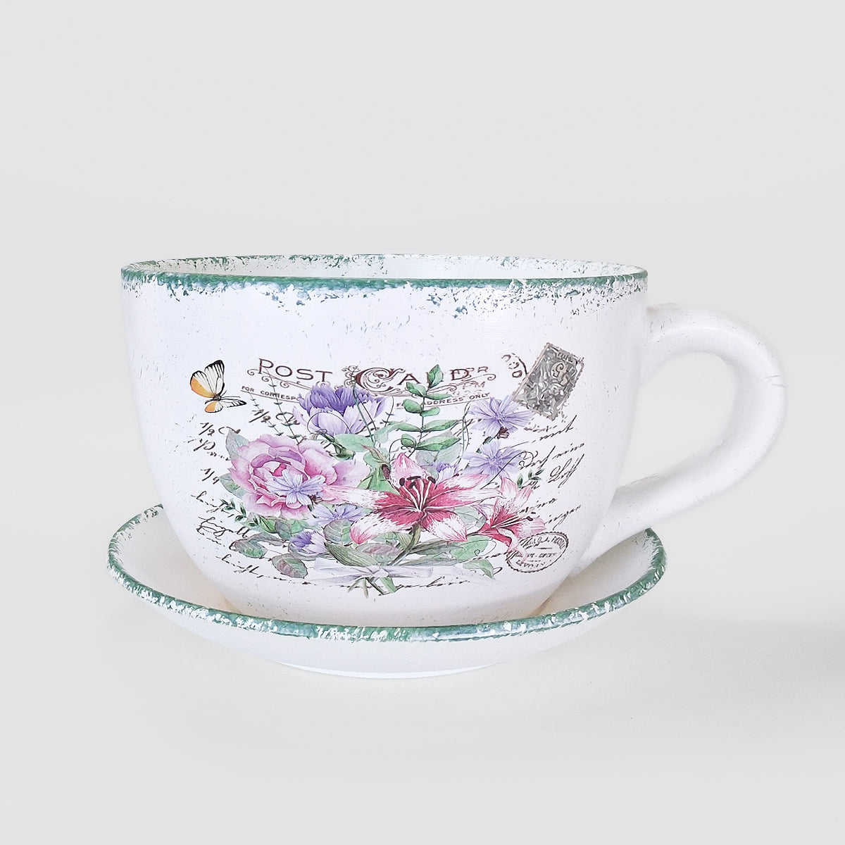 Tea Cup Planter -