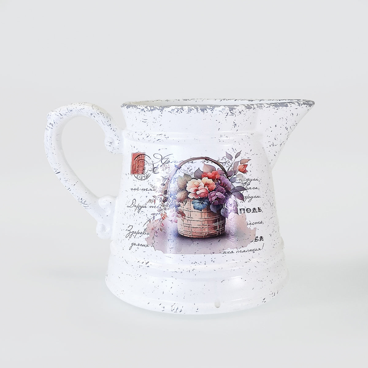 Tapered Jug Planter - Flower Basket