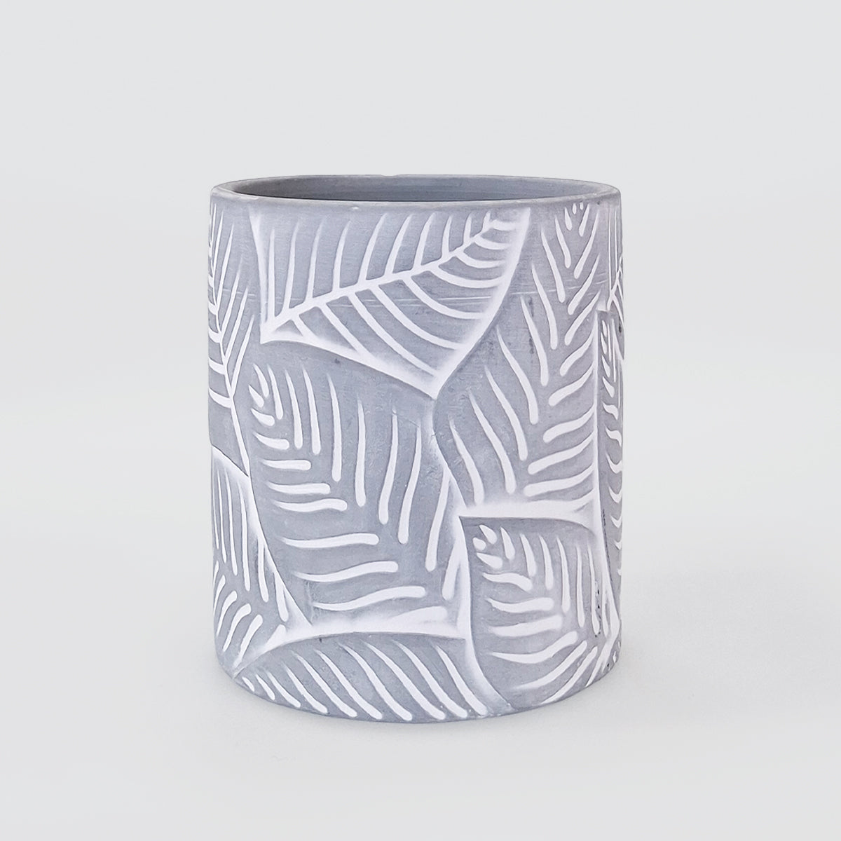 Embossed Leaf Planter Pots