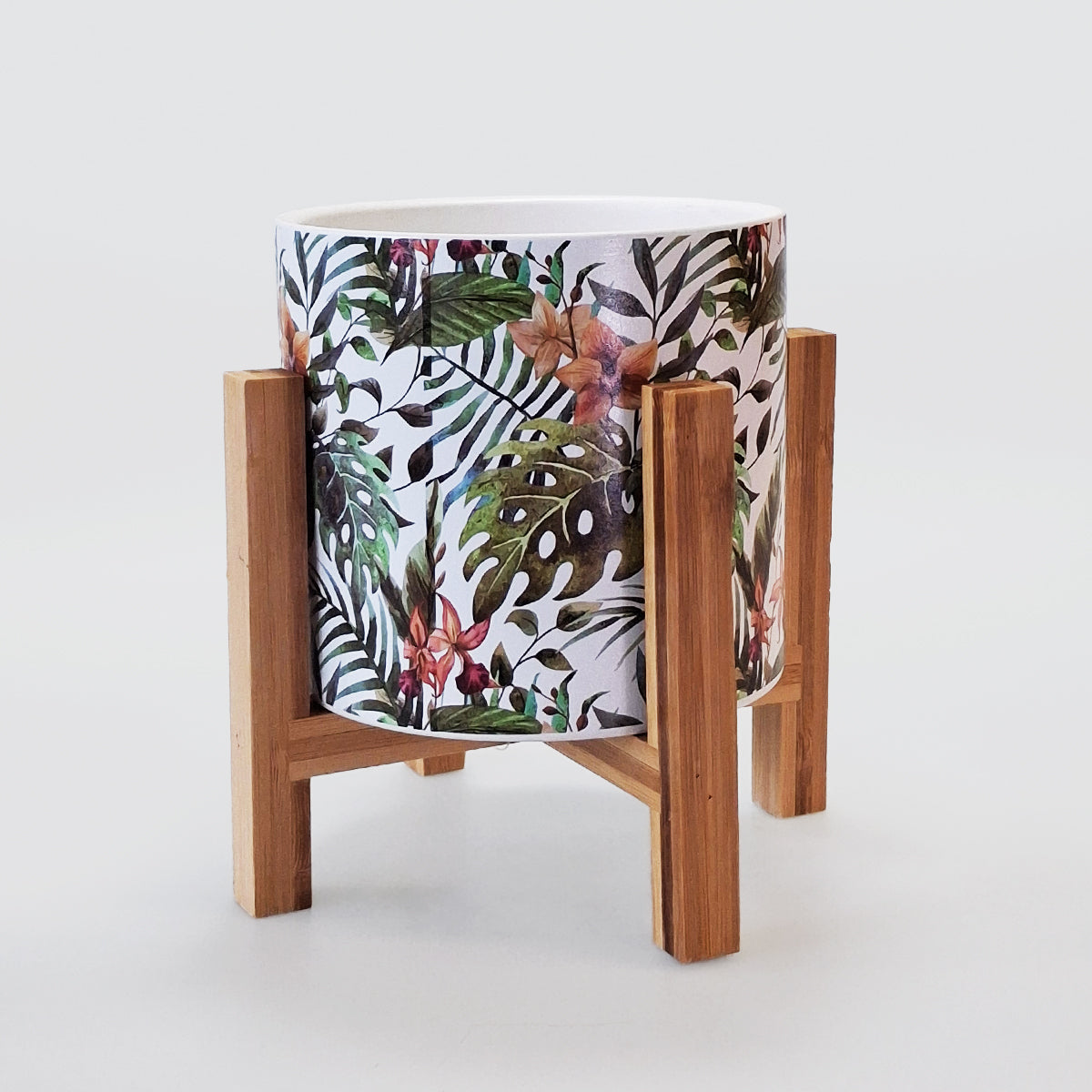 Planter Pot & Stand - Fern