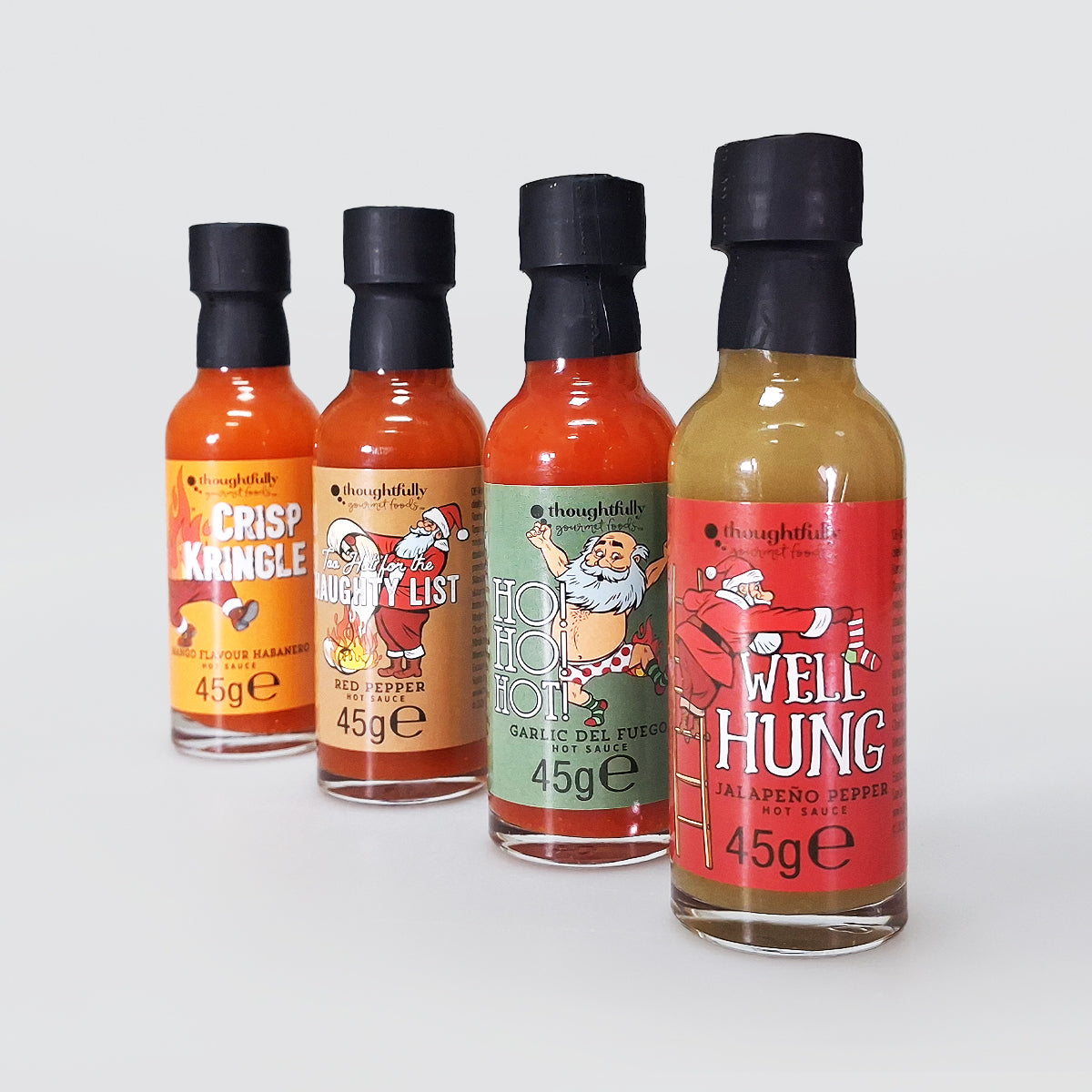 Santas Hot Sauces - 4pk