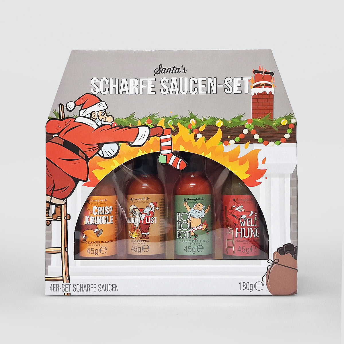 Santas Hot Sauces - 4pk