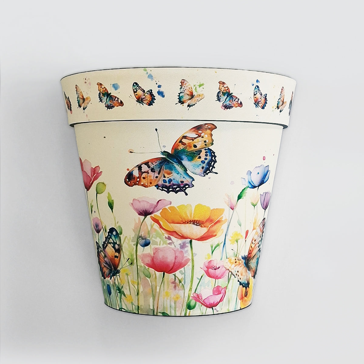 Zest Planter Wall Pot - Butterflies