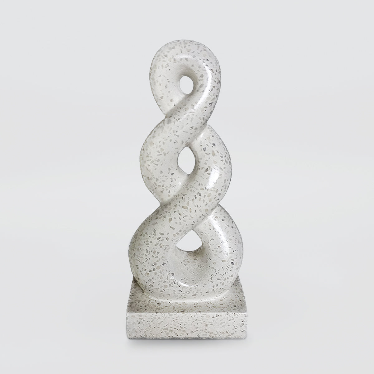 Terrazzo Infinity Twist Decor - 25cm
