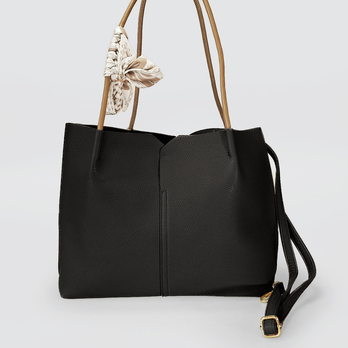 Scarf Tote Bags &  Matching Purse Set