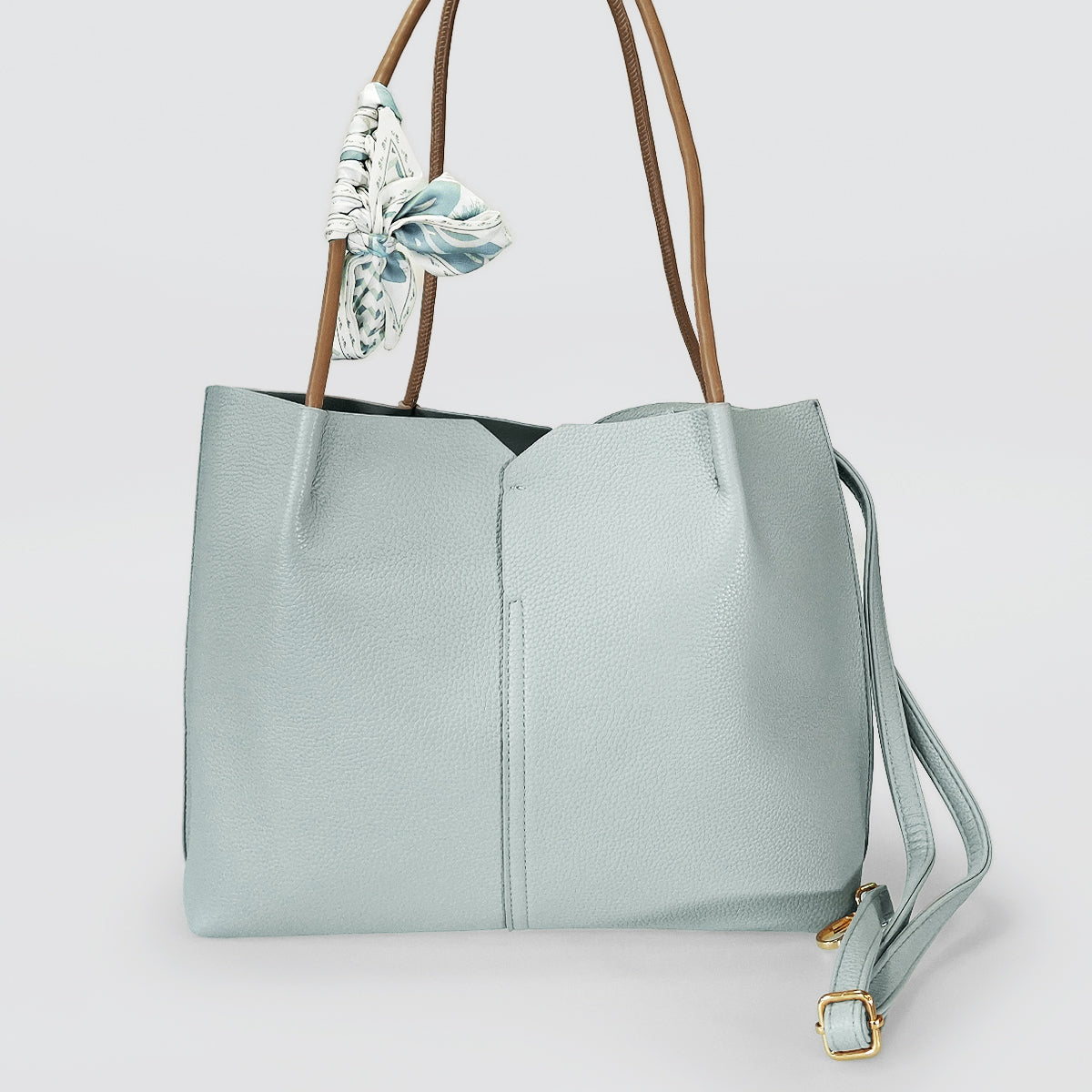 Scarf Tote Bags &  Matching Purse Set